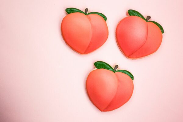 Peach Emoji Cookie Cutter - Dolce3D