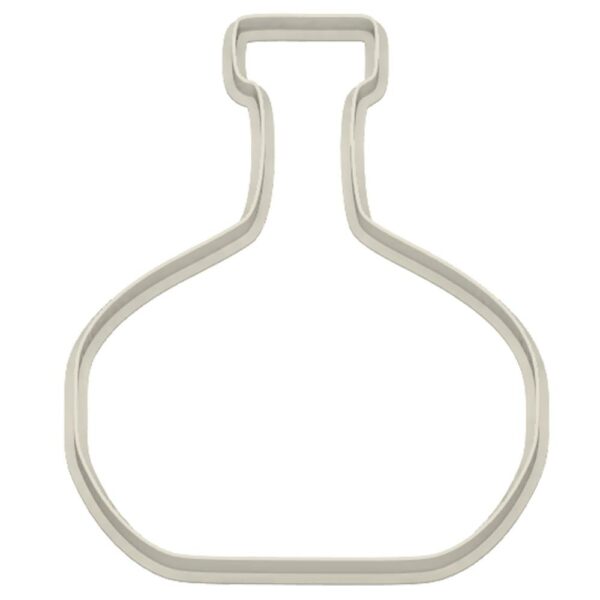 Cognac Bottle Cookie Cutter - Dolce3D