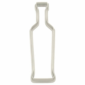 Vodka Bottle Cookie Cutter - Dolce3D