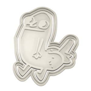 Dick Butt Adult Meme Cookie Cutter - Dolce3D