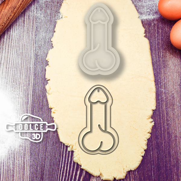 Penis Cookie Cutter #2 - Dolce3D