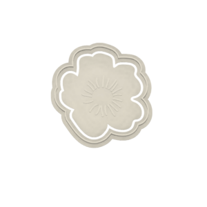 Flower With Details Cookie Cutter - Dolce3D