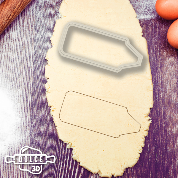Crayon Cookie Cutter - Dolce3D