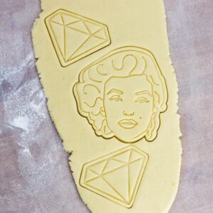 Marilyn Monroe Cookie Cutter - Dolce3D