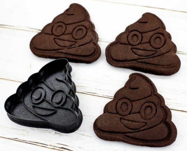 Poo Emoji Cookie Cutter - Dolce3D