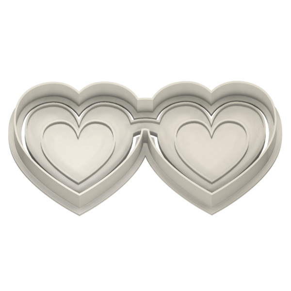 Summer Sunglasses #4 Hearts - Dolce3D