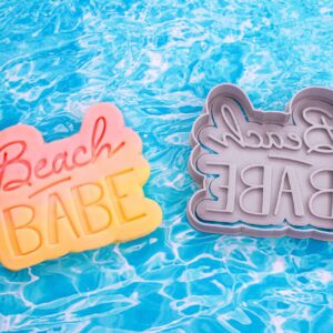 Beach Babe Cookie Cutter - Dolce3D