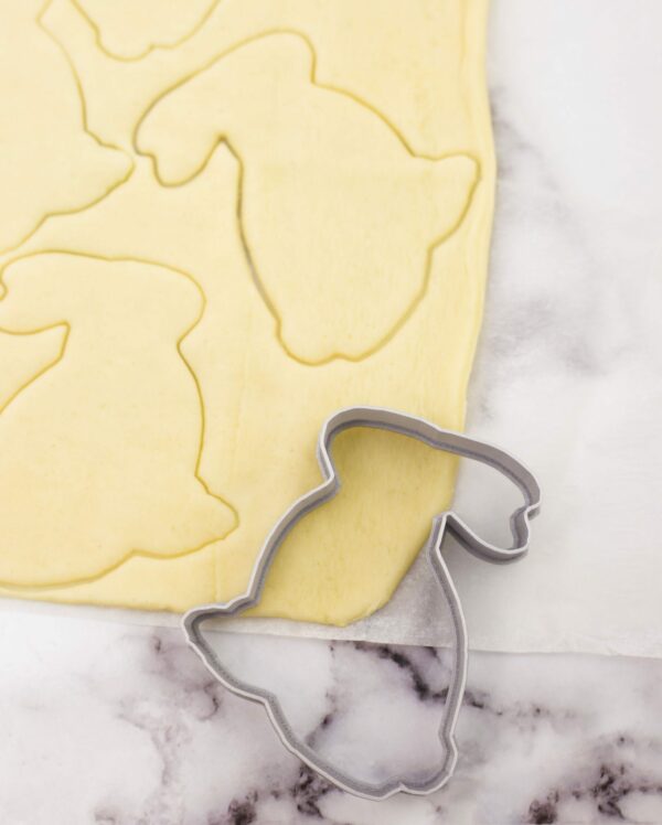 Wild Rabbit Hare Cookie Cutter - Dolce3D