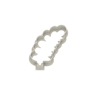 Flower Leaves #1 Cookie Cutter - Dolce3D