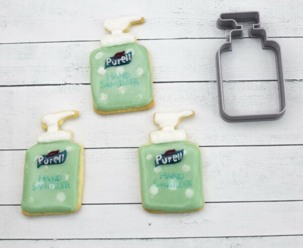 Liquid Soap Pump Bottle Cookie Cutter - Dolce3D