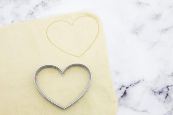 Simple Heart Shape Cookie Cutter - Dolce3D