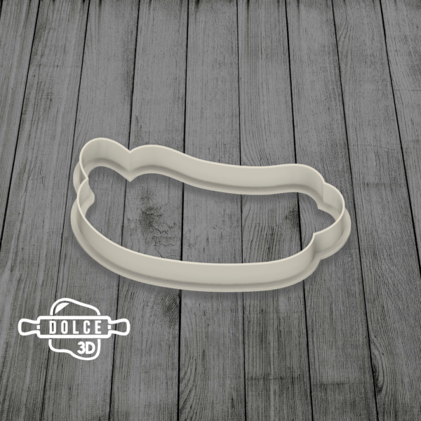 Hot Dog Cookie Cutter - Dolce3D