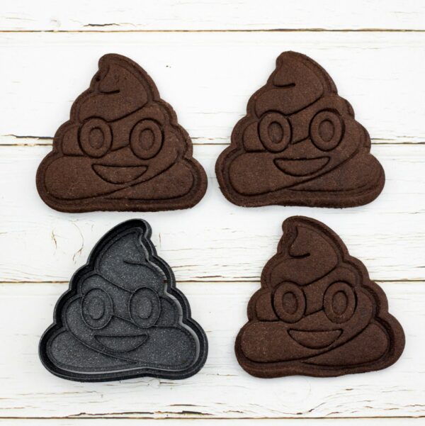 Poo Emoji Cookie Cutter - Dolce3D