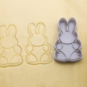 Happy Bunny Cookie Cutter - Dolce3D