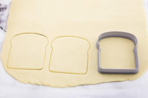 Toast Bread Slice Cookie Cutter - Dolce3D