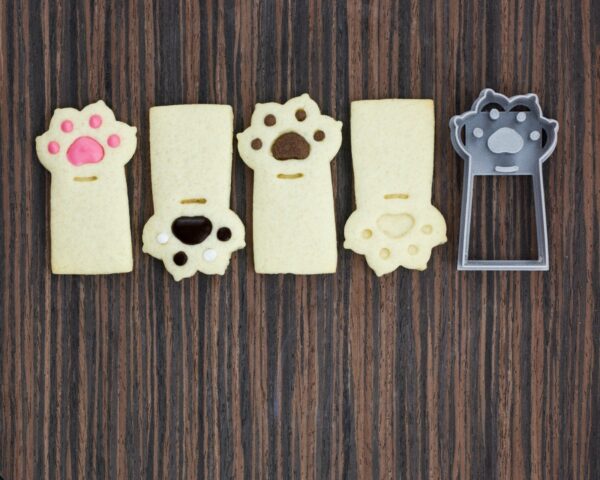 Cat Paw Claws Cookie Cutter - Dolce3D