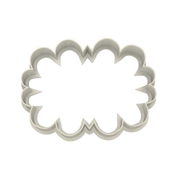 Speaking Cloud Cookie Cutter #1 | Digital STL File Download for 3D printer | Digital Download