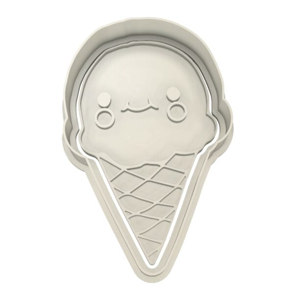 Ice Cream Cone Cookie Cutter | Digital STL File Download for 3D printer | Digital Download - Image 2