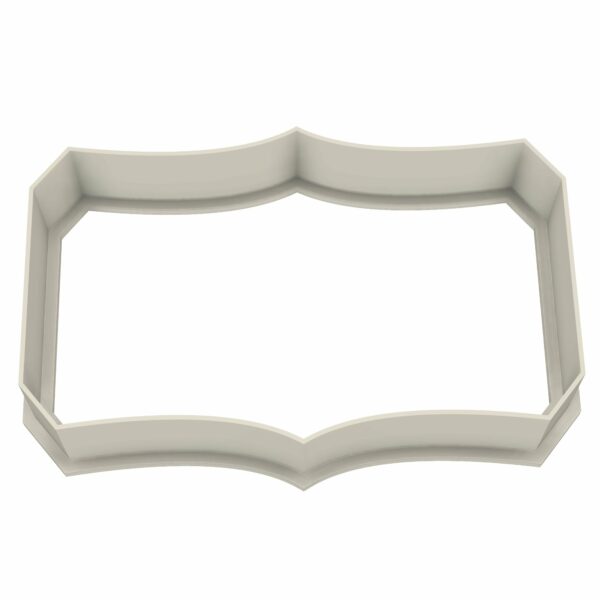 Vintage Plaque Cookie Cutter #1 | Digital STL File Download for 3D printer | Digital Download