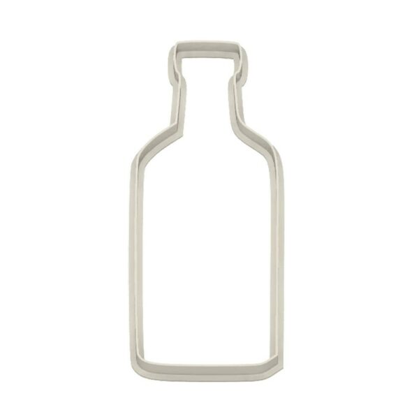 Tequila Bottle Cookie Cutter,  Adult, Alcohol , Alcoholic drink and Fondant Cutter - Image 2