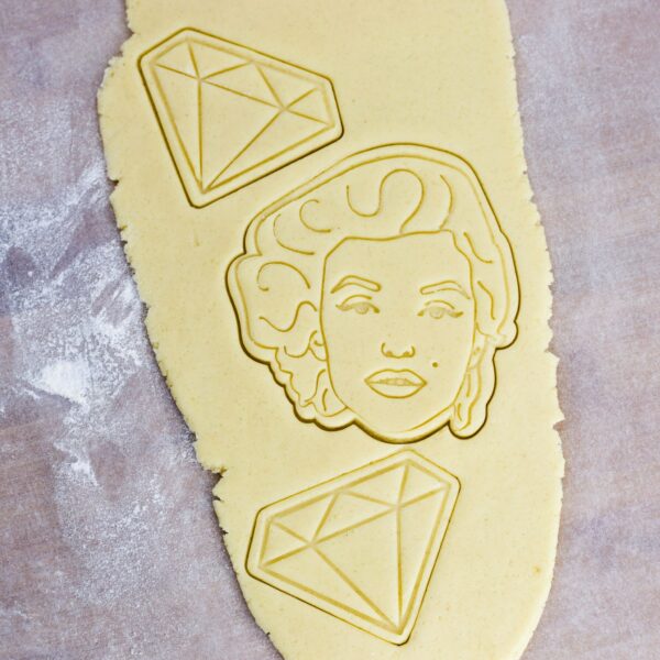 Marilyn Monroe Cookie Cutter | Digital STL File Download for 3D printer | Digital Download