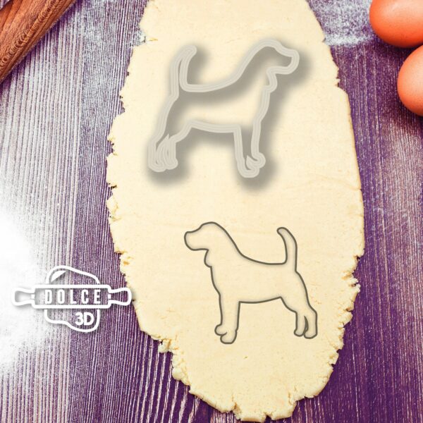 Beagle Cookie Cutter | Digital STL File Download for 3D printer | Digital Download