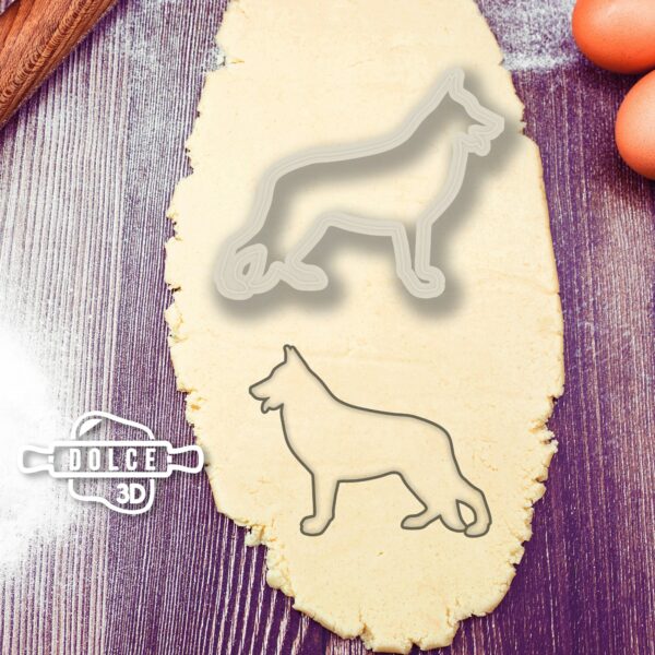 German Shepherd Cookie Cutter