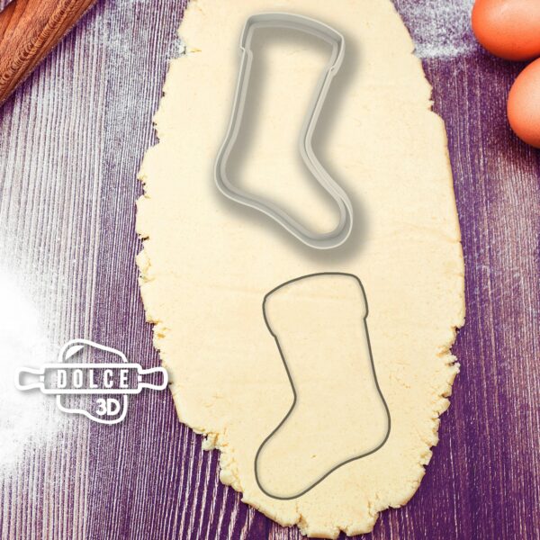 Christmas Stocking Cookie Cutter | Digital STL File Download for 3D printer | Digital Download