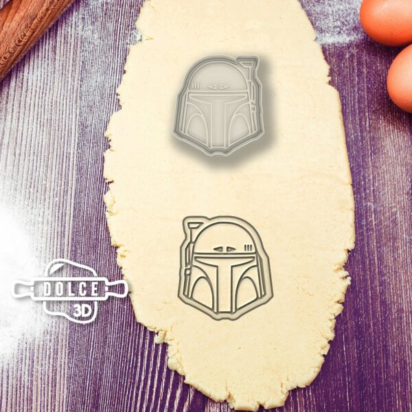 Boba Fett Star Wars Cookie Cutter | Digital STL File Download for 3D printer | Digital Download