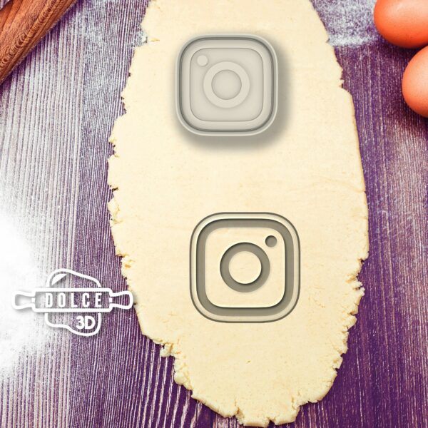 Logo Instagram Cookie Cutter