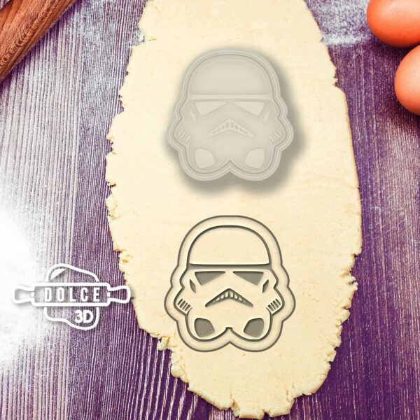 Stormtrooper Star Wars Cookie Cutter | Digital STL File Download for 3D printer | Digital Download