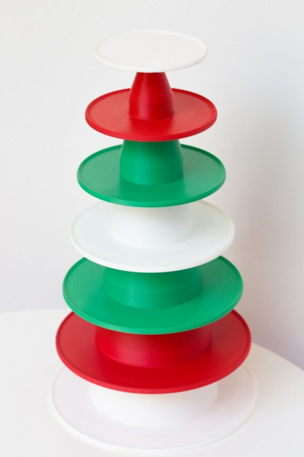 Macarons Tower Christmas Version 3d Printed - Image 2