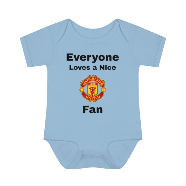 Manchester United Fan Infant Bodysuit - Baby Shower Gift, Soccer Apparel, Cute Newborn Outfit, Funny Baby Clothes - Image 6