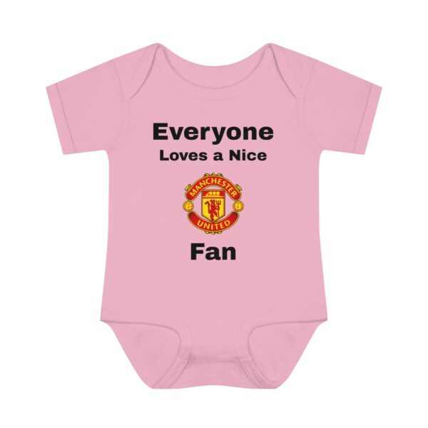 Manchester United Fan Infant Bodysuit - Baby Shower Gift, Soccer Apparel, Cute Newborn Outfit, Funny Baby Clothes - Image 8