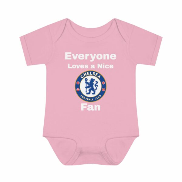 Baby Bodysuit - Everyone Loves a Nice Chelsea Fan - Cute Infant One Piece, Soccer Fan Apparel, Baby Shower Gift, Funny Baby Outfit, Newborn - Image 6