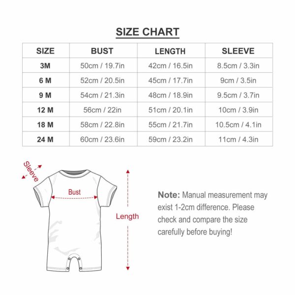 Napoli Away Cotton Short Sleeve Baby Bodysuit Romper - Image 5