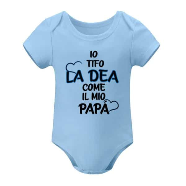 Baby Bodysuit Io tifo La Dea come il mio papà | Atalanta - Image 8