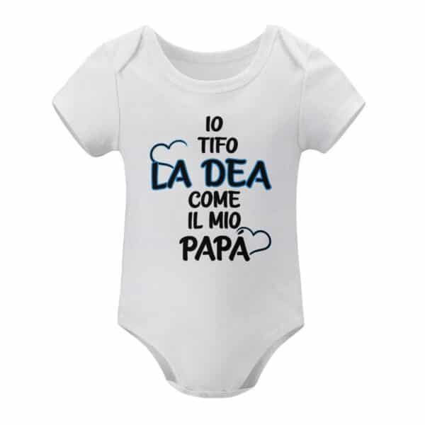 Baby Bodysuit Io tifo La Dea come il mio papà | Atalanta