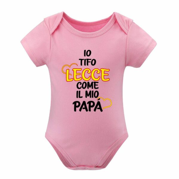 Baby Bodysuit Io tifo Lecce come il mio papà | - Image 6