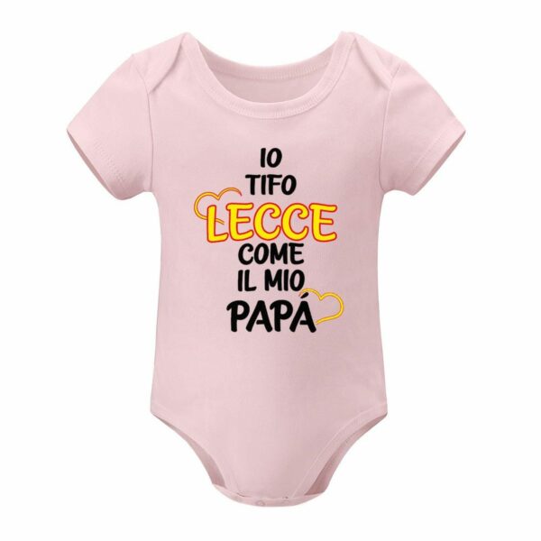 Baby Bodysuit Io tifo Lecce come il mio papà | - Image 7