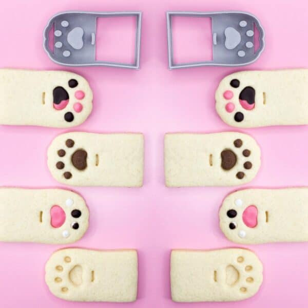 3D Cat Paw Print Cookie Cutter - Image 2
