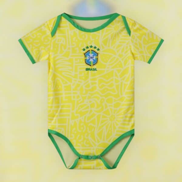 Baby Bodysuit Brazil Home Kit 2024/25