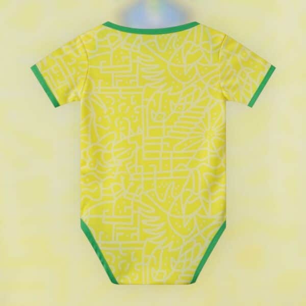 Baby Bodysuit Brazil Home Kit 2024/25 - Image 2