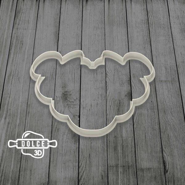 Pink Panther Head Cookie Cutter