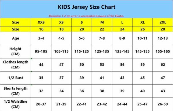 Kids Brazil X Jesus Edition Football Jersey - Brasil Kids Personalized Sports Kits - Customizable Football Kits with Name and Numbee - Image 3