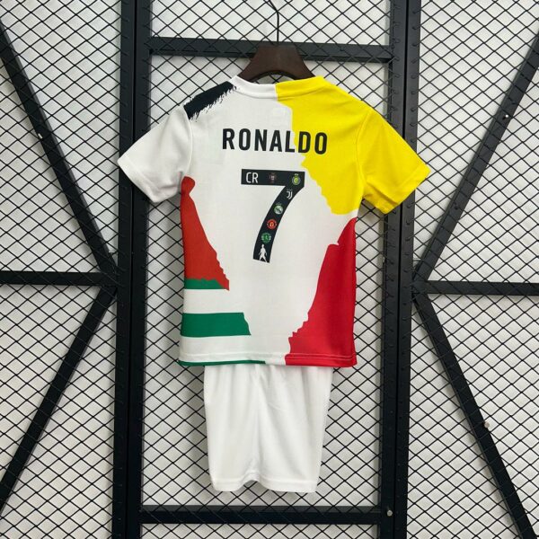 Cristiano Ronaldo Career Exclusive Edition Kit Jersey T-shirt | for Kid - Image 2