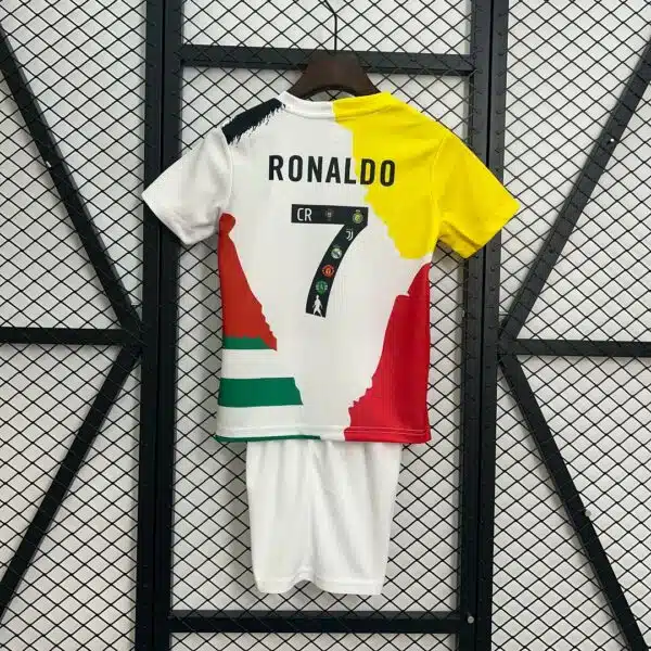 Cristiano Ronaldo Career Exclusive Edition Kit Jersey T-shirt | for Kid - Image 2