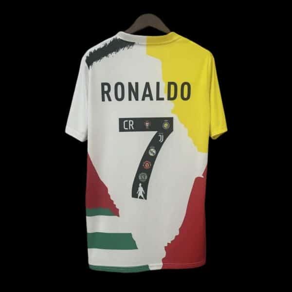 Cristiano Ronaldo Career Exclusive Edition Kit Jersey T-shirt | for Adult - Image 2
