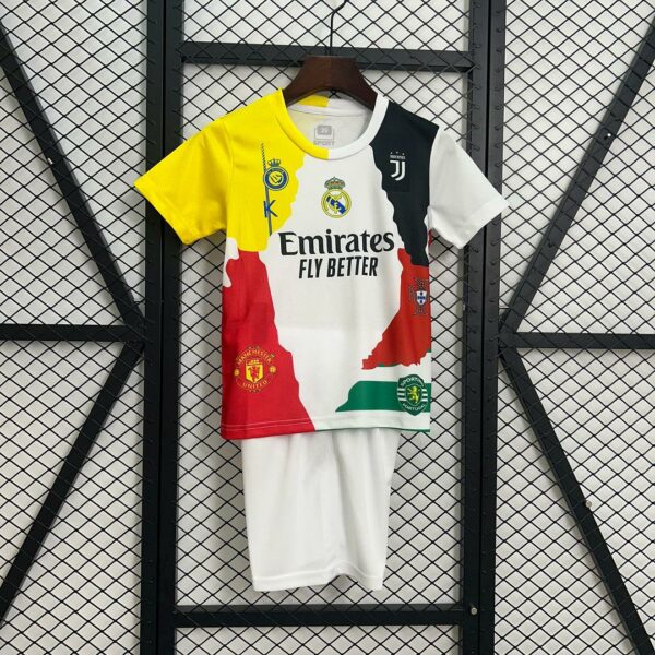 Cristiano Ronaldo Career Exclusive Edition Kit Jersey T-shirt | for Kid