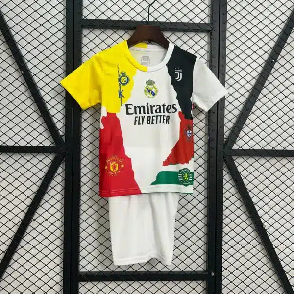 Cristiano Ronaldo Career Exclusive Edition Kit Jersey T-shirt | for Kid